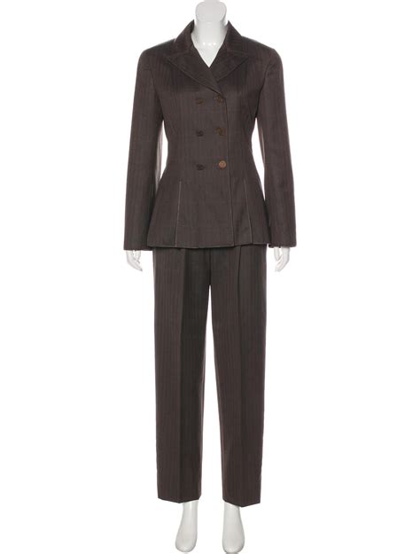 vintage chanel pantsuit|pre owned Chanel pants.